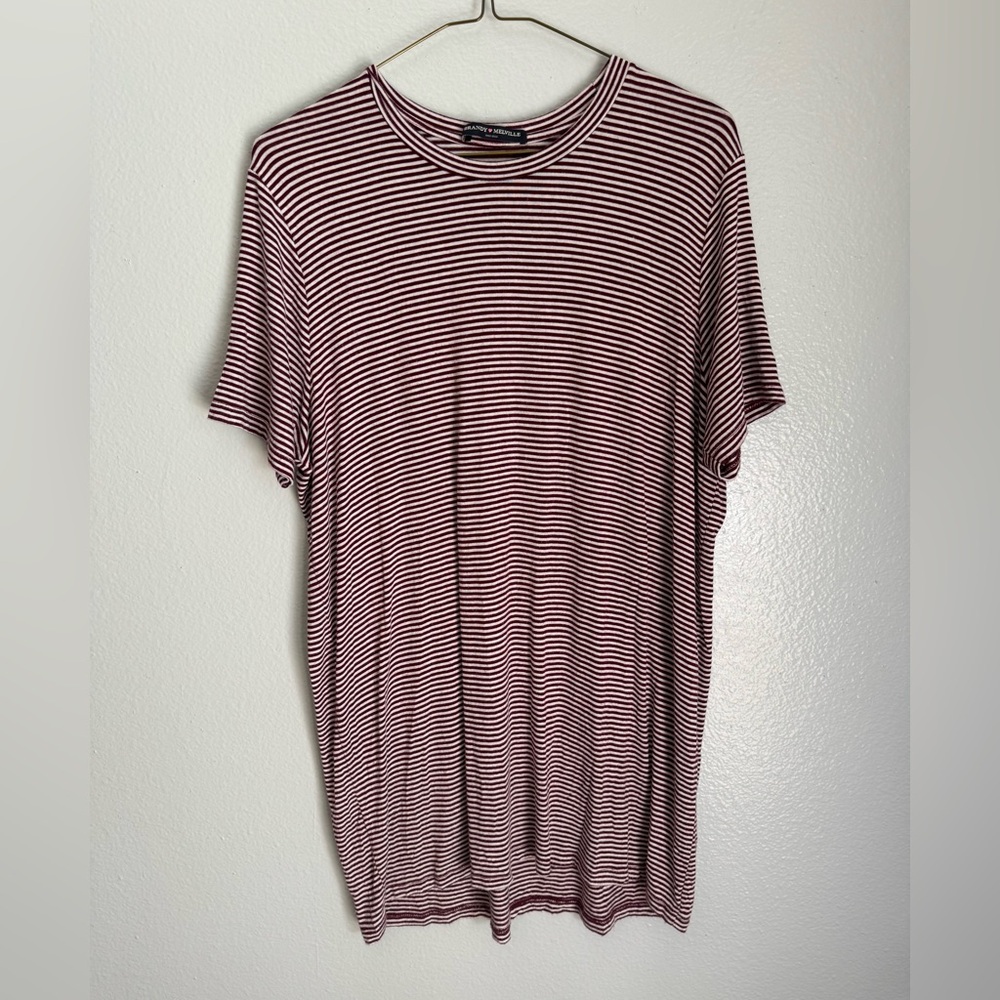 Brandy Melville One Size Striped Shirtdress